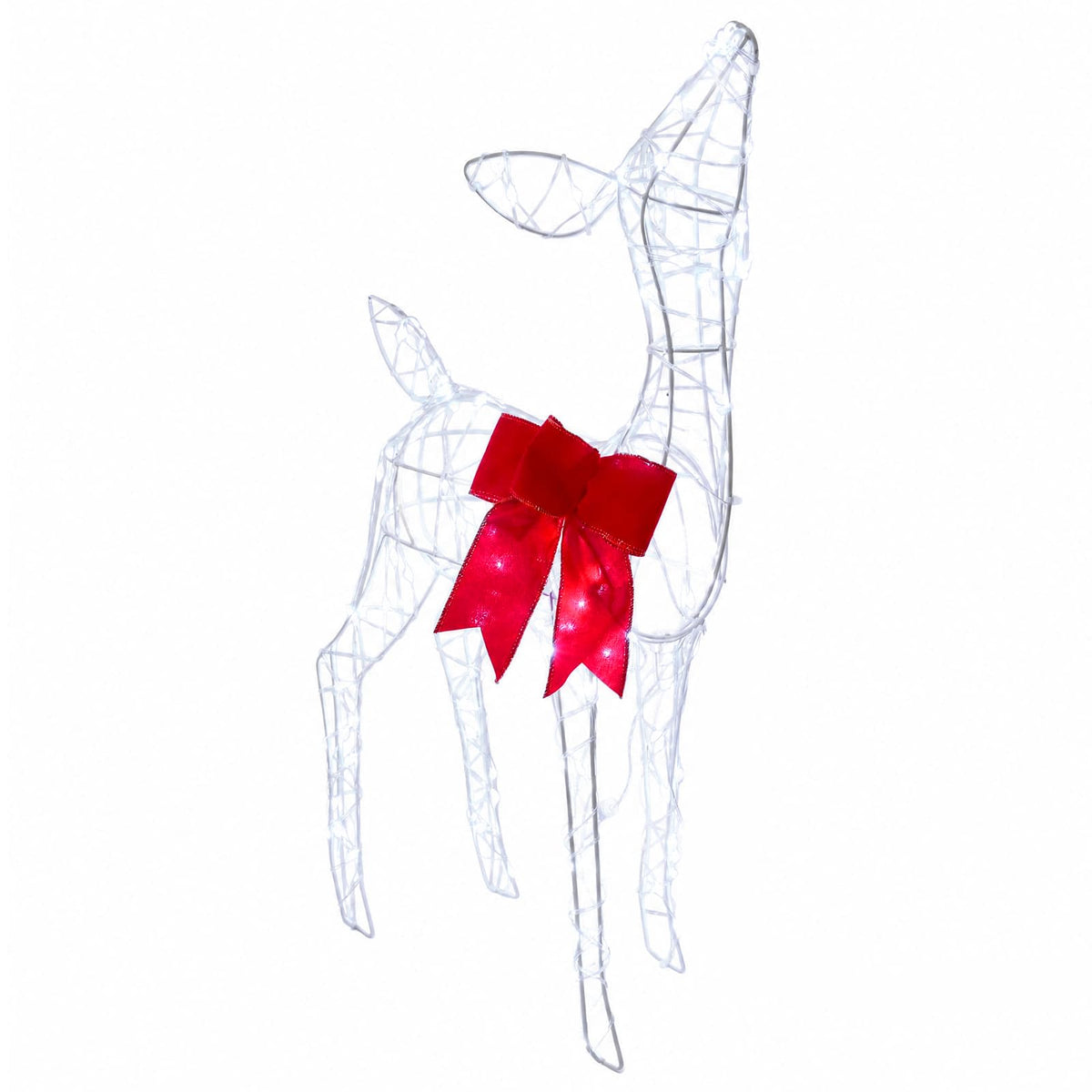 vidaXL Christmas LED Reindeer Family 700 LEDs Cold White
