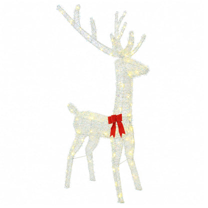 vidaXL Christmas LED Reindeer Family 300 LEDs Warm White