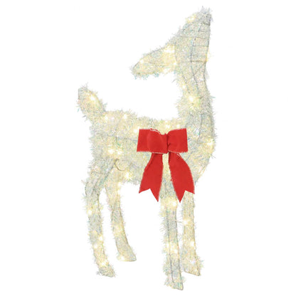 vidaXL Christmas LED Reindeer Family 300 LEDs Warm White