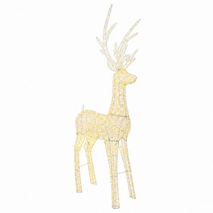 vidaXL Christmas LED Reindeer Motif Light 1000 LEDs Warm White