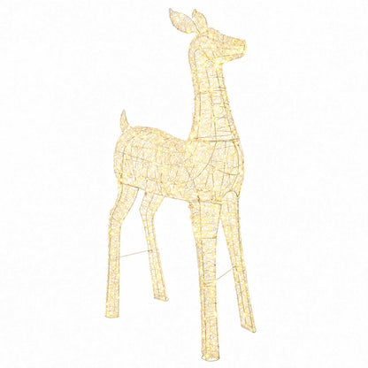 vidaXL Christmas LED Reindeer Motif Light LOVIISA 900 LEDs Warm White
