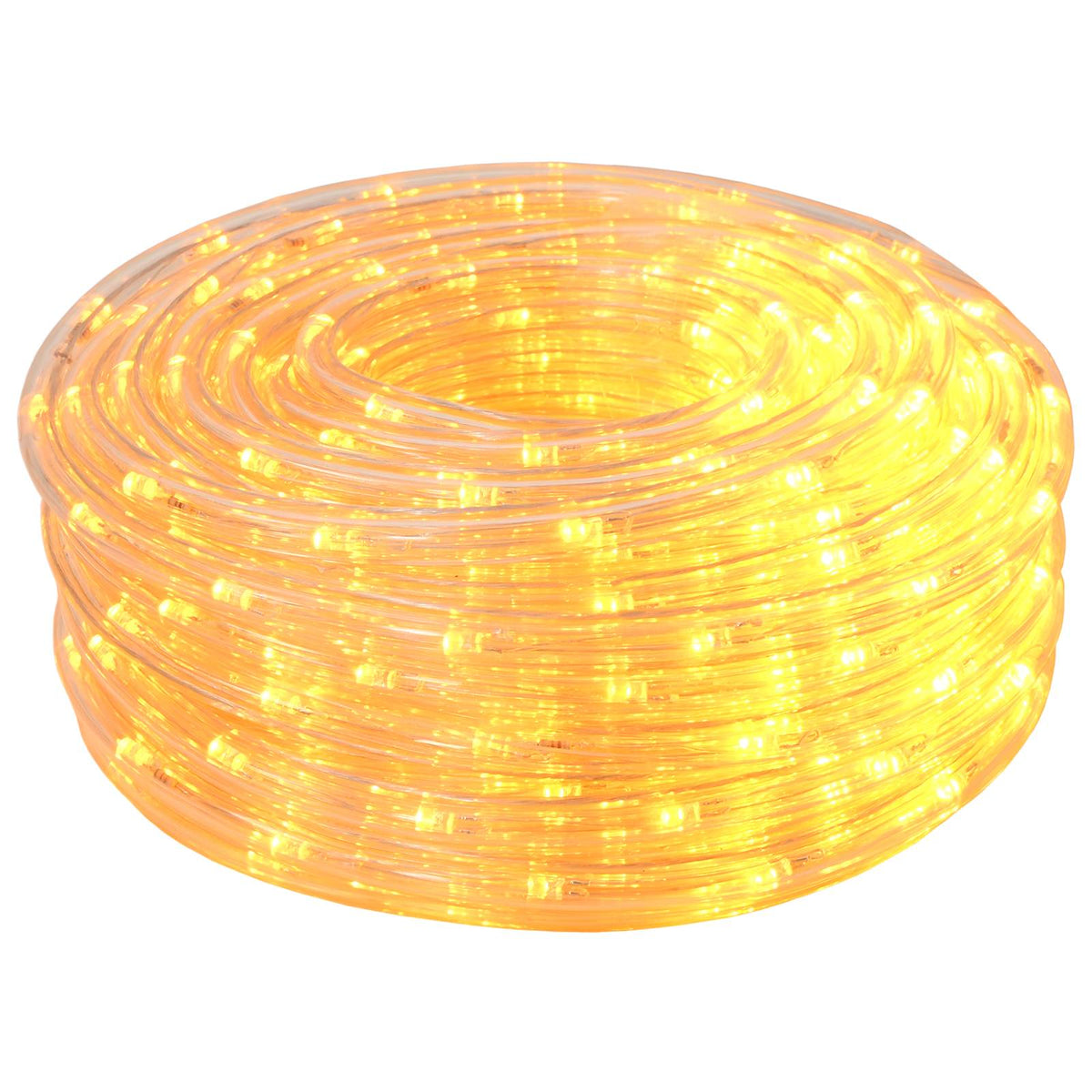 vidaXL Christmas LED Rope Light 1200 LEDs Yellow 50 m