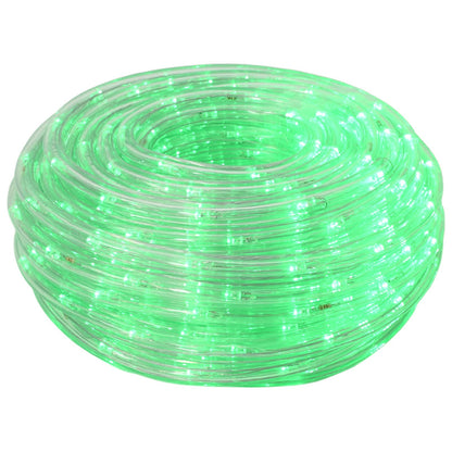 vidaXL Christmas LED Rope Light 2400 LEDs Green 100 m