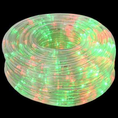 vidaXL Christmas LED Rope Light 2400 LEDs Red, Green 100 m