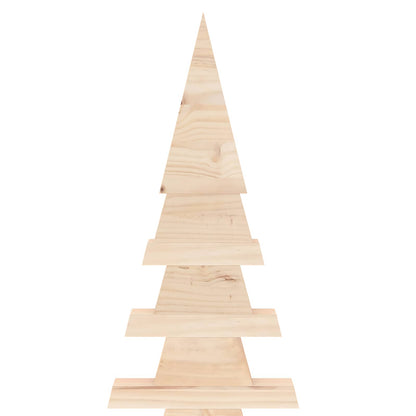 vidaXL Wooden Christmas Tree KOTKA 240 cm Solid Pine Wood Natural