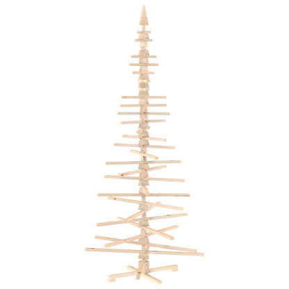 vidaXL Wooden Christmas Tree KOTKA 240 cm Solid Pine Wood Natural