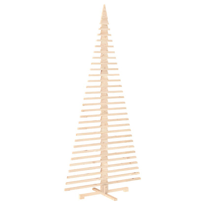 vidaXL Wooden Christmas Tree KOTKA 240 cm Solid Pine Wood Natural