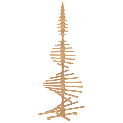 vidaXL Wooden Christmas Tree KOTKA 240 cm Solid Pine Wood Brown Finish