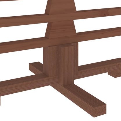 vidaXL Wooden Christmas Tree KOTKA 150 cm Solid Pine Wood