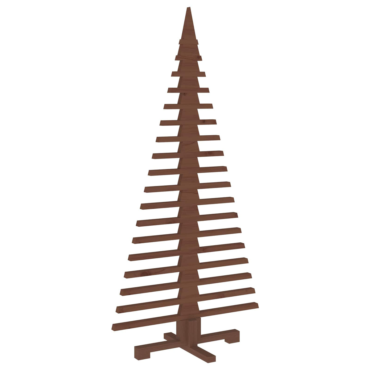 vidaXL Wooden Christmas Tree KOTKA 150 cm Solid Pine Wood