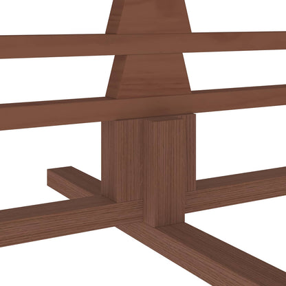 vidaXL Wooden Christmas Tree KOTKA 210 cm Solid Pine Wood