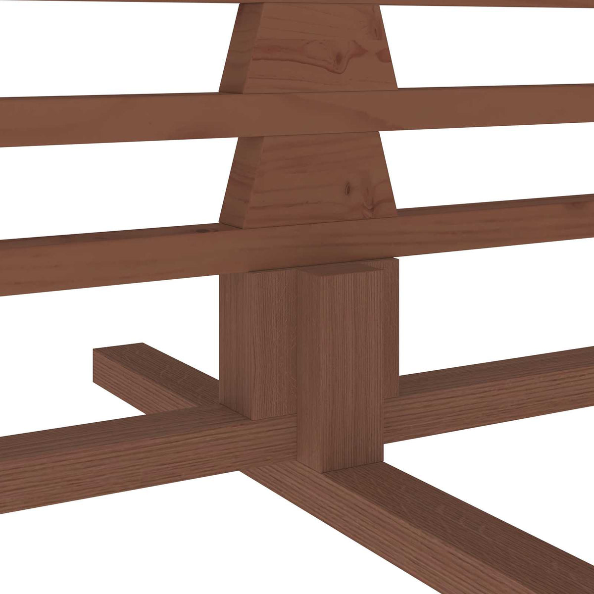 vidaXL Wooden Christmas Tree KOTKA 240 cm Solid Pine Wood
