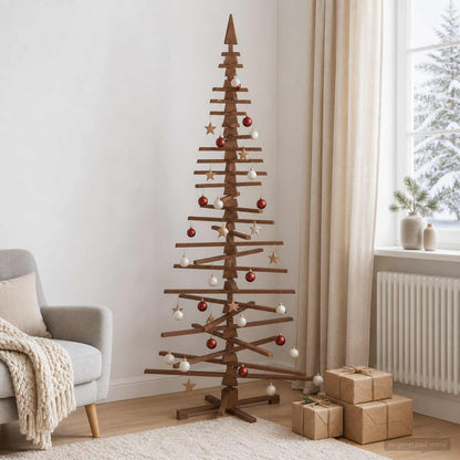 vidaXL Wooden Christmas Tree KOTKA 240 cm Solid Pine Wood