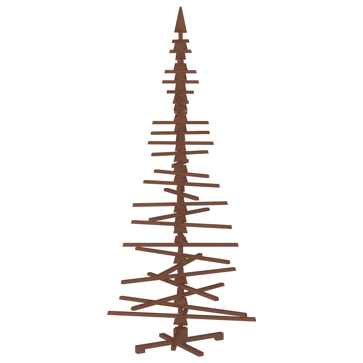 vidaXL Wooden Christmas Tree KOTKA 240 cm Solid Pine Wood