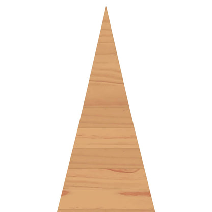 vidaXL Wooden Christmas Tree KOTKA 240 cm Solid Pine Wood Brown Finish