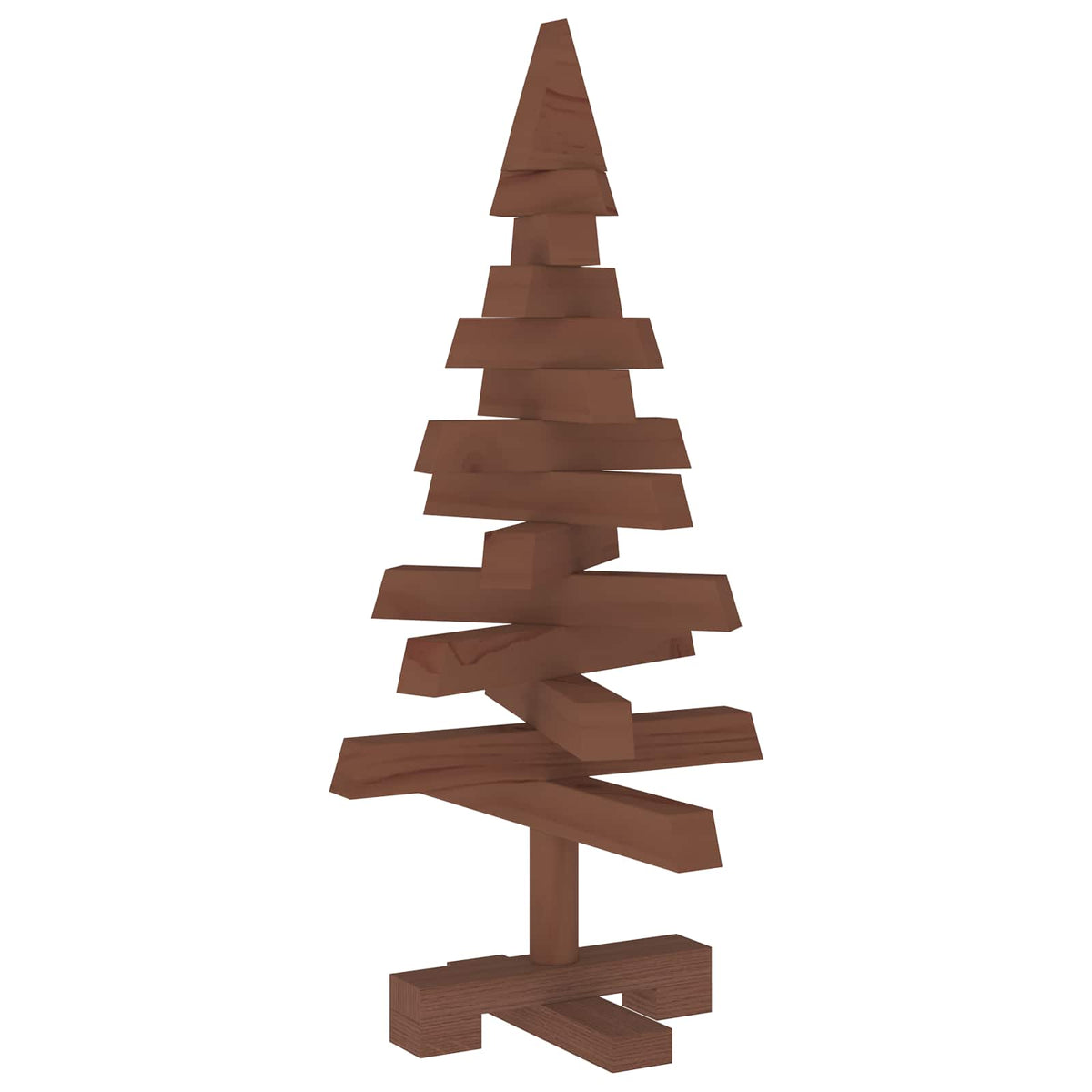vidaXL Wooden Christmas Tree KOTKA 60 cm Solid Pine Wood
