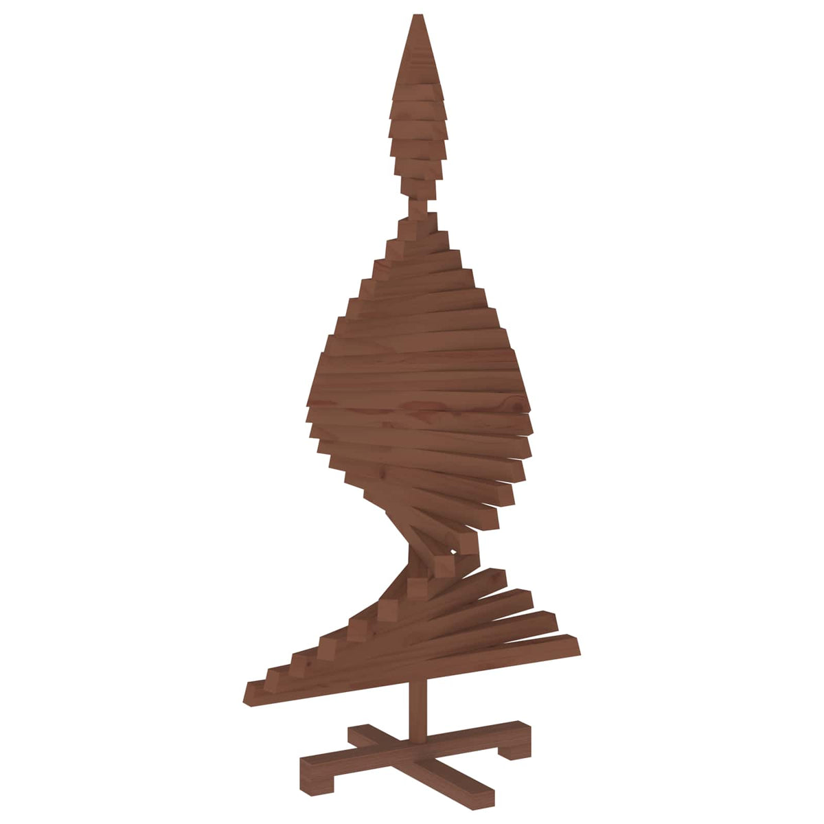 vidaXL Wooden Christmas Tree KOTKA 120 cm Solid Pine Wood