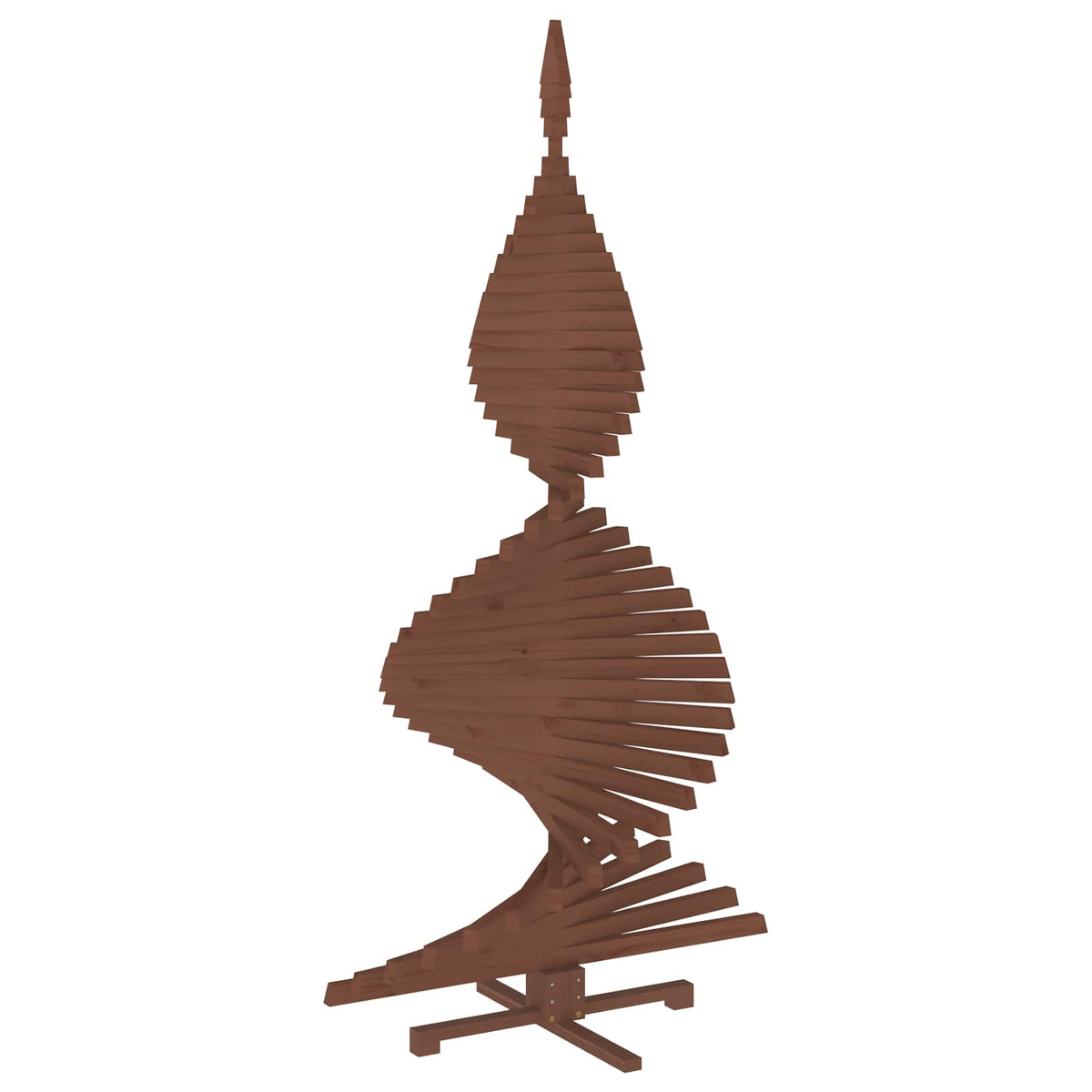 vidaXL Wooden Christmas Tree KOTKA 210 cm Solid Pine Wood