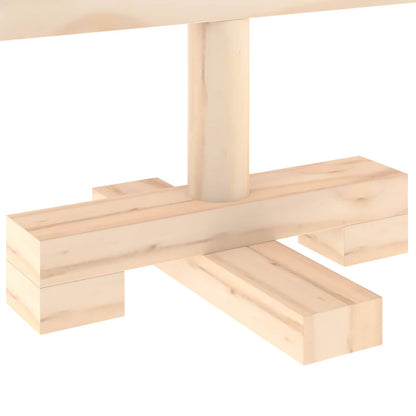 vidaXL Wooden Christmas Tree KOTKA 60 cm Solid Pine Wood Natural