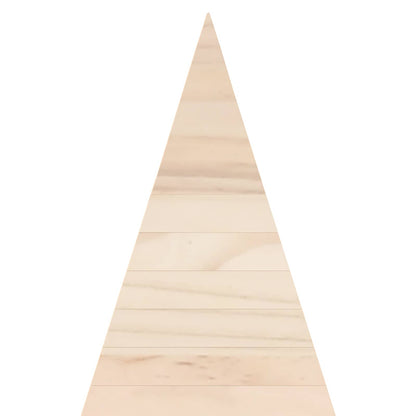 vidaXL Wooden Christmas Tree KOTKA 60 cm Solid Pine Wood Natural
