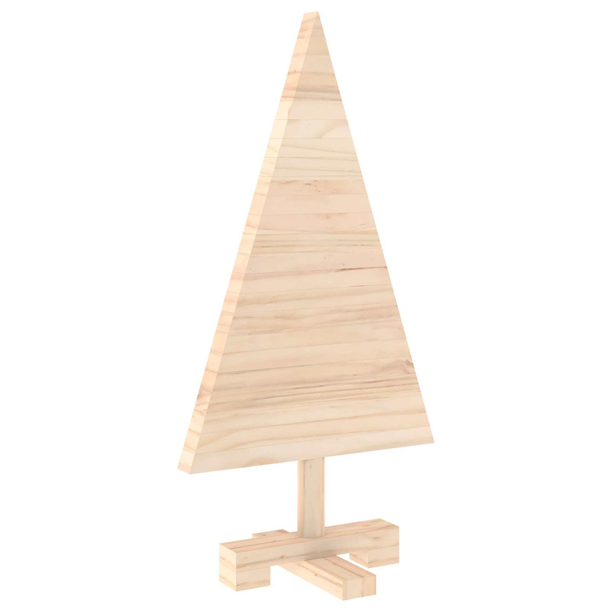 vidaXL Wooden Christmas Tree KOTKA 60 cm Solid Pine Wood Natural