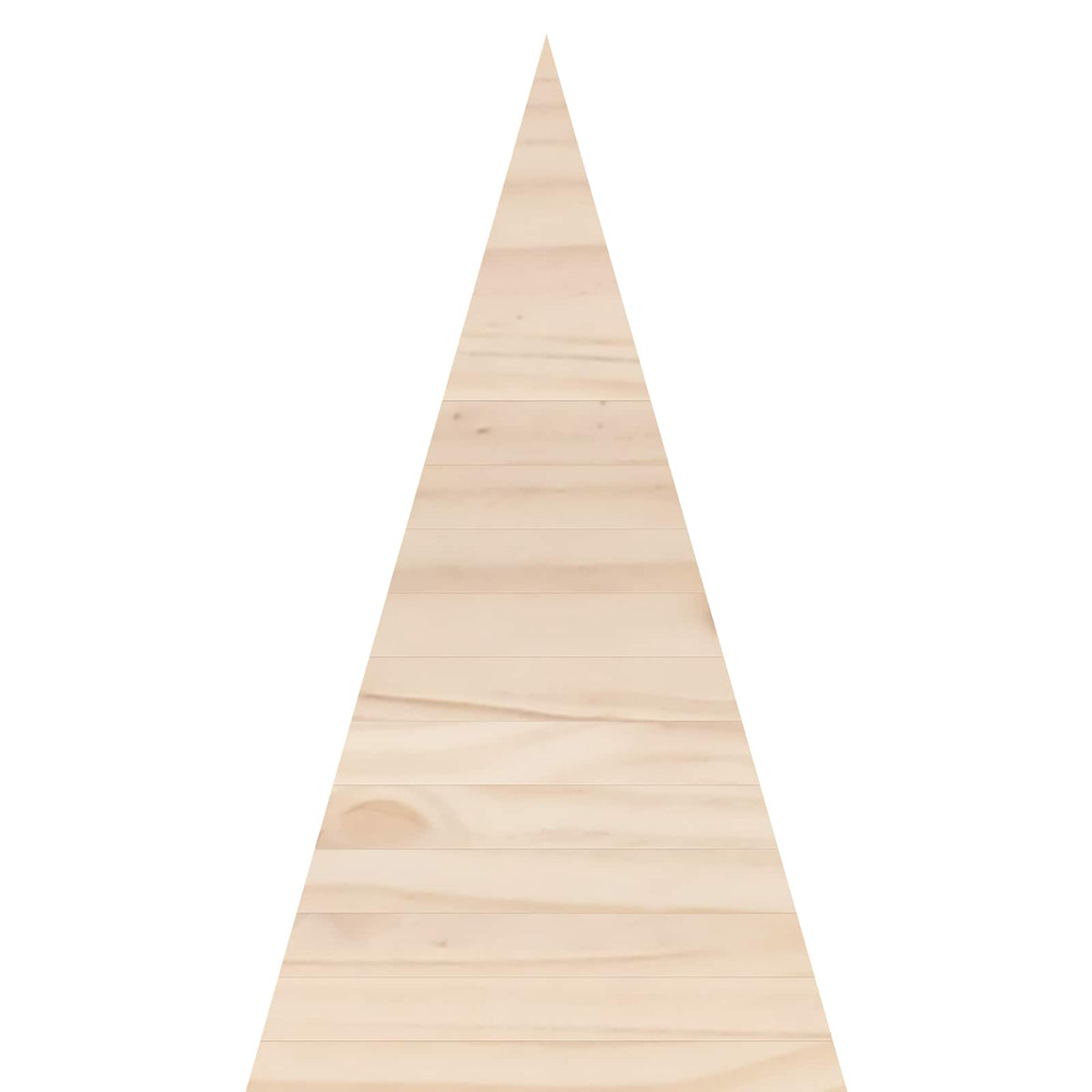 vidaXL Wooden Christmas Tree KOTKA 120 cm Solid Pine Wood Natural