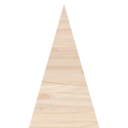 vidaXL Wooden Christmas Tree KOTKA 120 cm Solid Pine Wood Natural