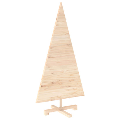 vidaXL Wooden Christmas Tree KOTKA 120 cm Solid Pine Wood Natural