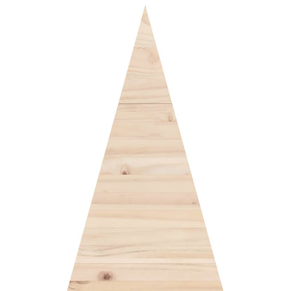 vidaXL Wooden Christmas Tree KOTKA 150 cm Solid Pine Wood Natural