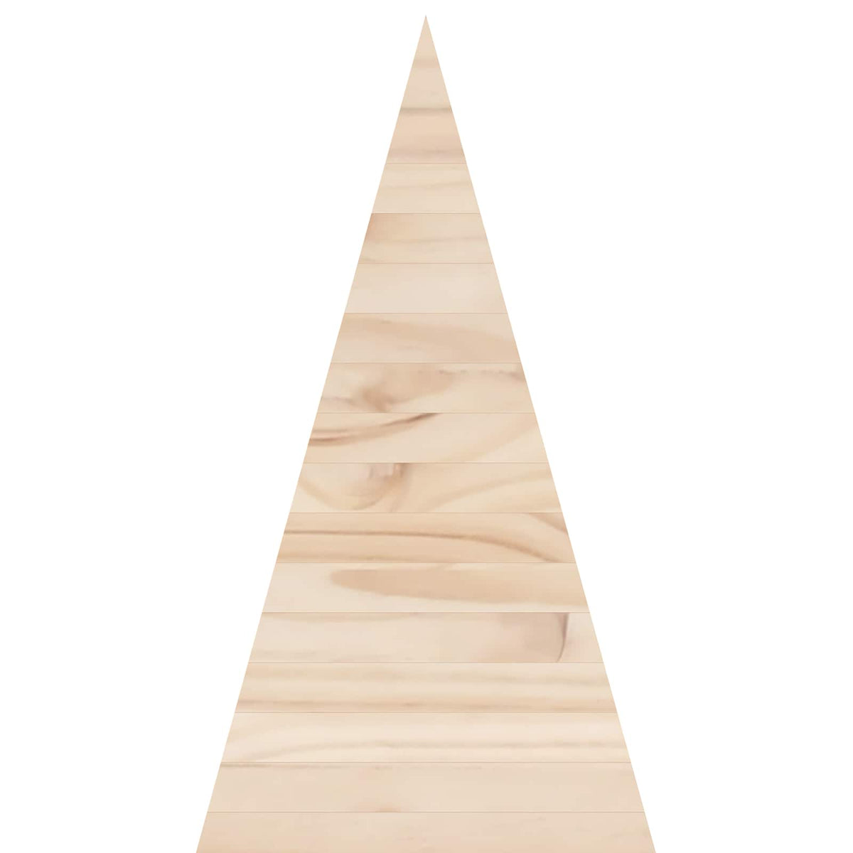 vidaXL Wooden Christmas Tree KOTKA 180 cm Solid Pine Wood Natural