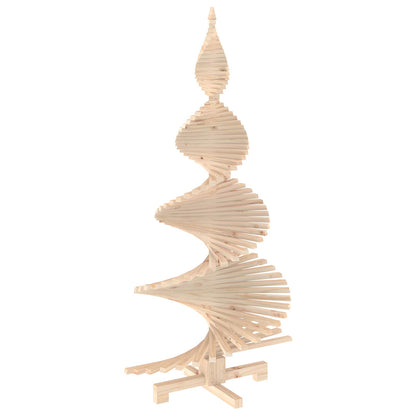 vidaXL Wooden Christmas Tree KOTKA 180 cm Solid Pine Wood Natural
