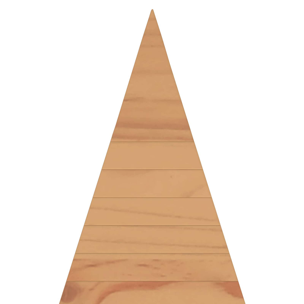 vidaXL Wooden Christmas Tree KOTKA 60 cm Solid Pine Wood Brown Finish