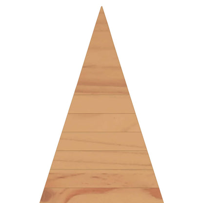 vidaXL Wooden Christmas Tree KOTKA 60 cm Solid Pine Wood Brown Finish