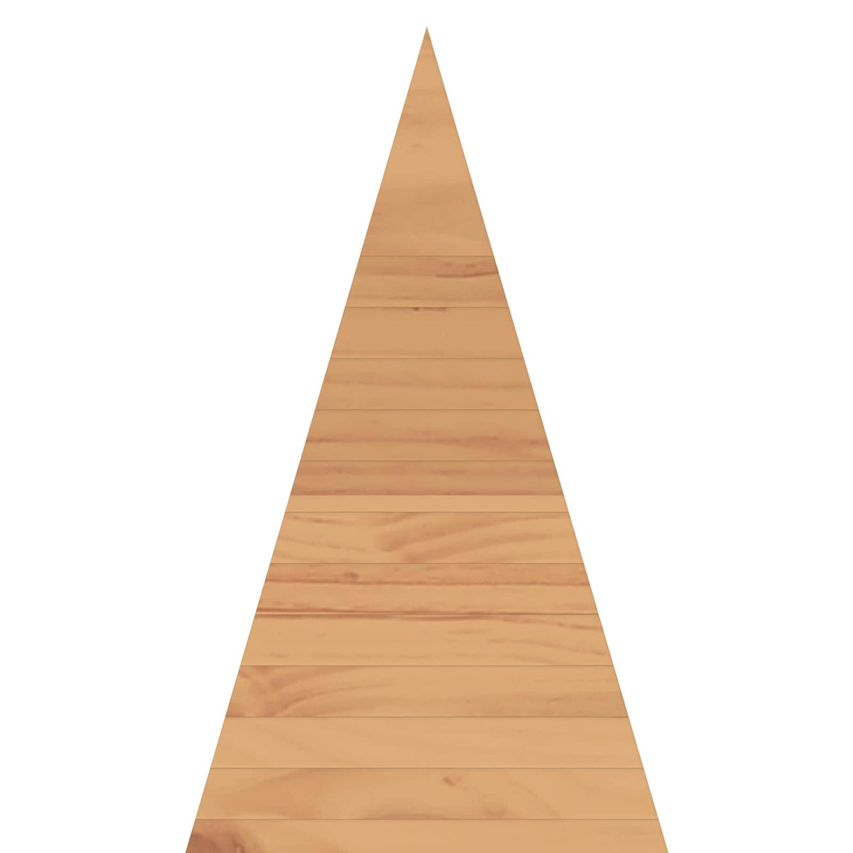 vidaXL Wooden Christmas Tree KOTKA 90 cm Solid Pine Wood Brown Finish