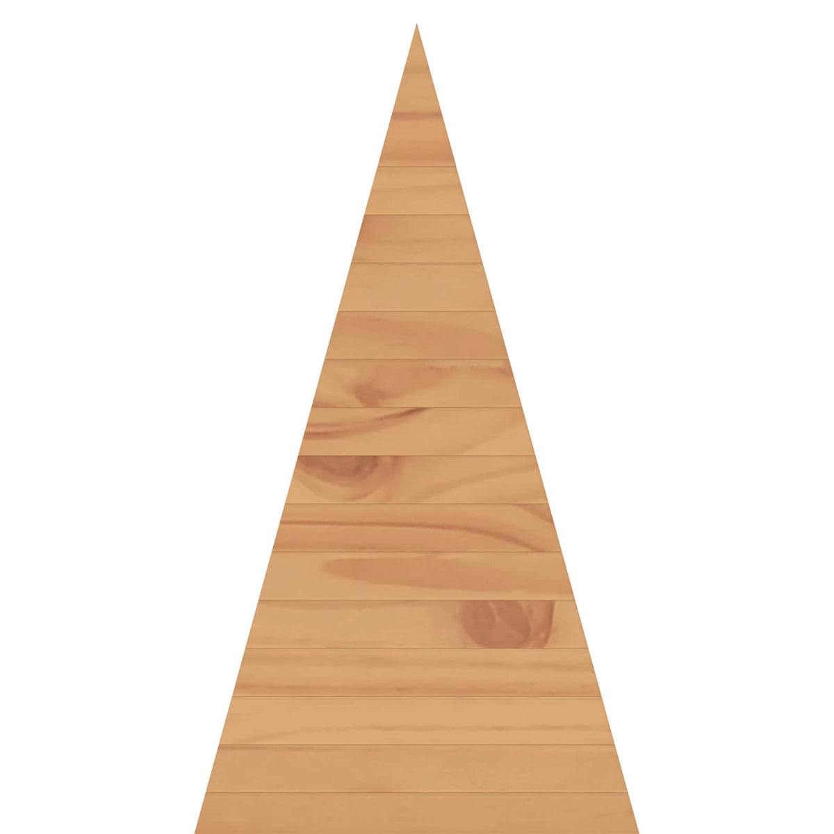 vidaXL Wooden Christmas Tree KOTKA 180 cm Solid Pine Wood Brown Finish