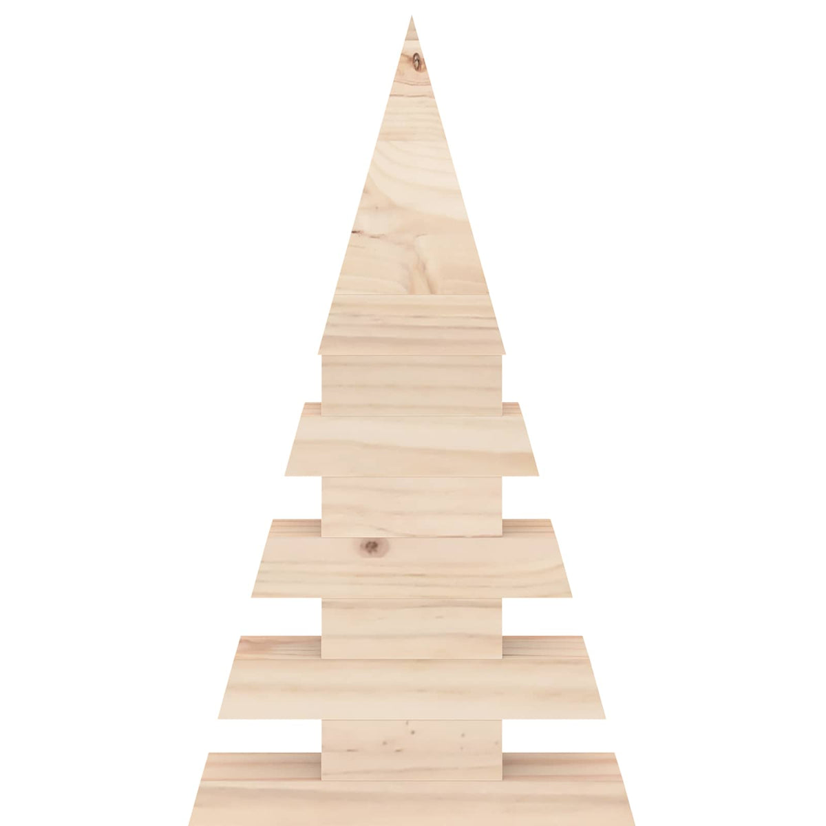 vidaXL Wooden Christmas Tree KOTKA 180 cm Solid Pine Wood Natural