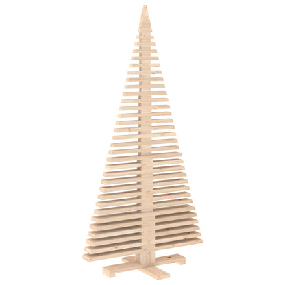 vidaXL Wooden Christmas Tree KOTKA 180 cm Solid Pine Wood Natural