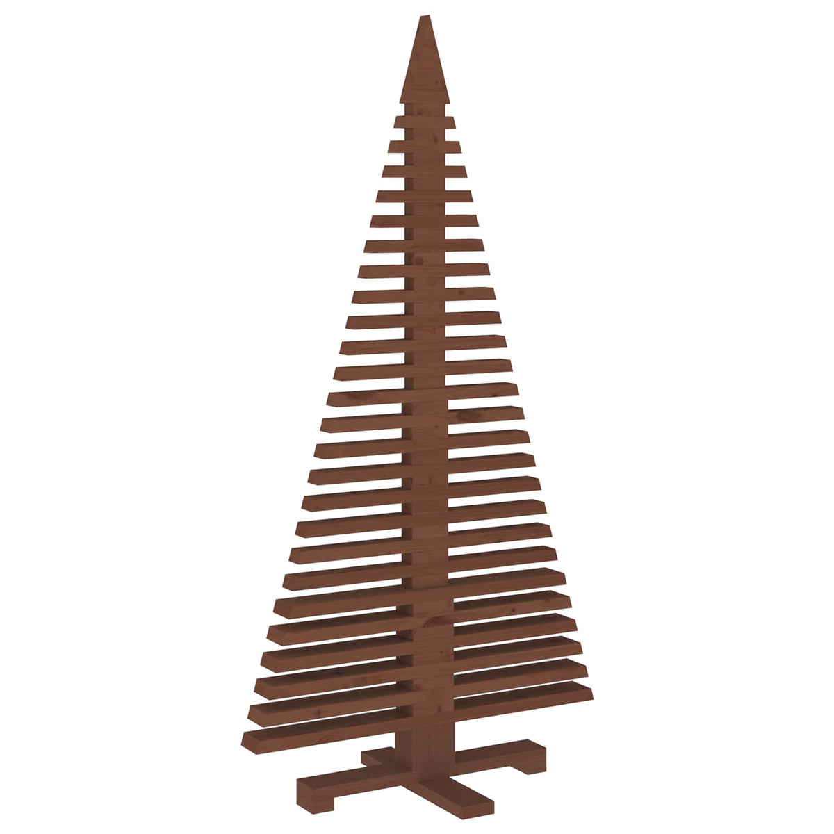 vidaXL Wooden Christmas Tree KOTKA 150 cm Solid Pine Wood