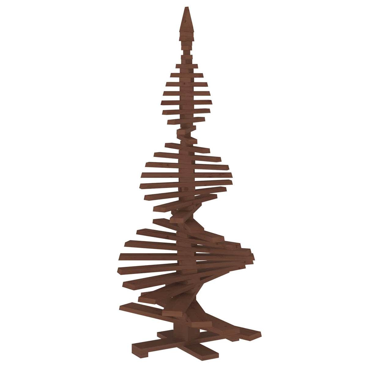 vidaXL Wooden Christmas Tree KOTKA 180 cm Solid Pine Wood