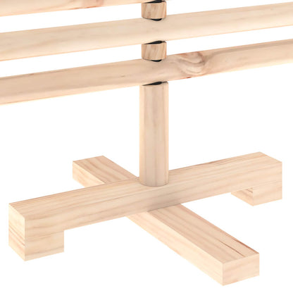vidaXL Wooden Christmas Tree KOTKA 90 cm Solid Pine Wood Natural