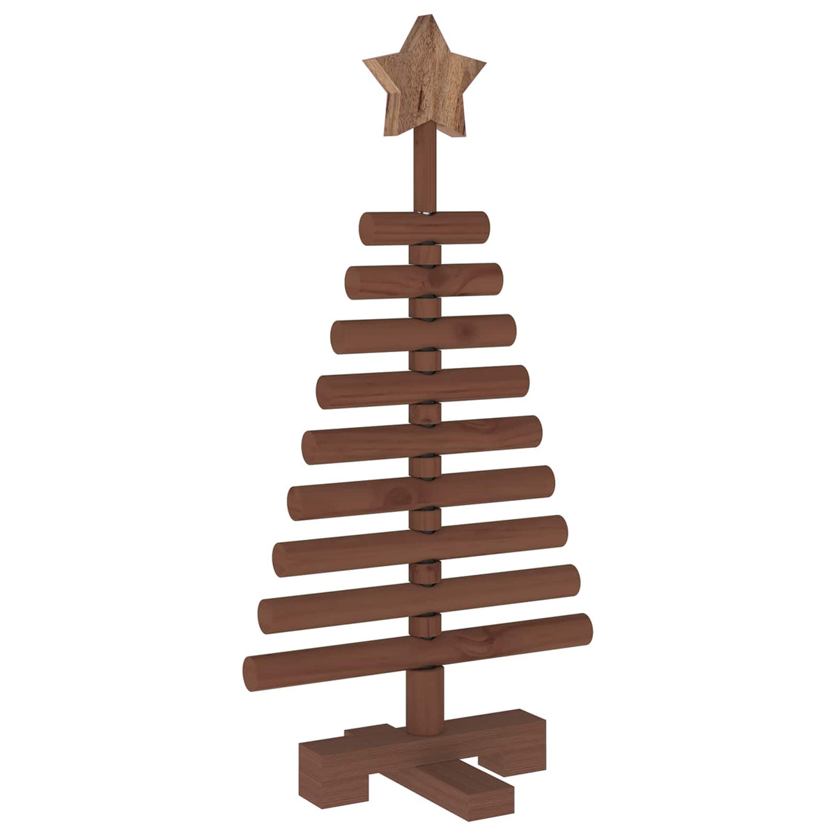 vidaXL Wooden Christmas Tree KOTKA 60 cm Solid Pine Wood
