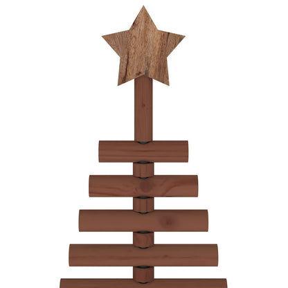 vidaXL Wooden Christmas Tree KOTKA 120 cm Solid Pine Wood