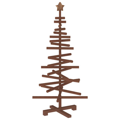 vidaXL Wooden Christmas Tree KOTKA 120 cm Solid Pine Wood