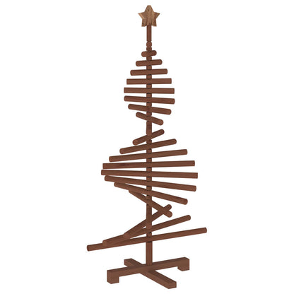 vidaXL Wooden Christmas Tree KOTKA 120 cm Solid Pine Wood