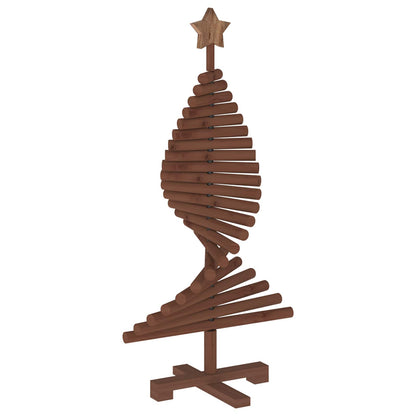 vidaXL Wooden Christmas Tree KOTKA 90 cm Solid Pine Wood