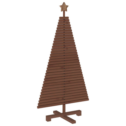 vidaXL Wooden Christmas Tree KOTKA 120 cm Solid Pine Wood