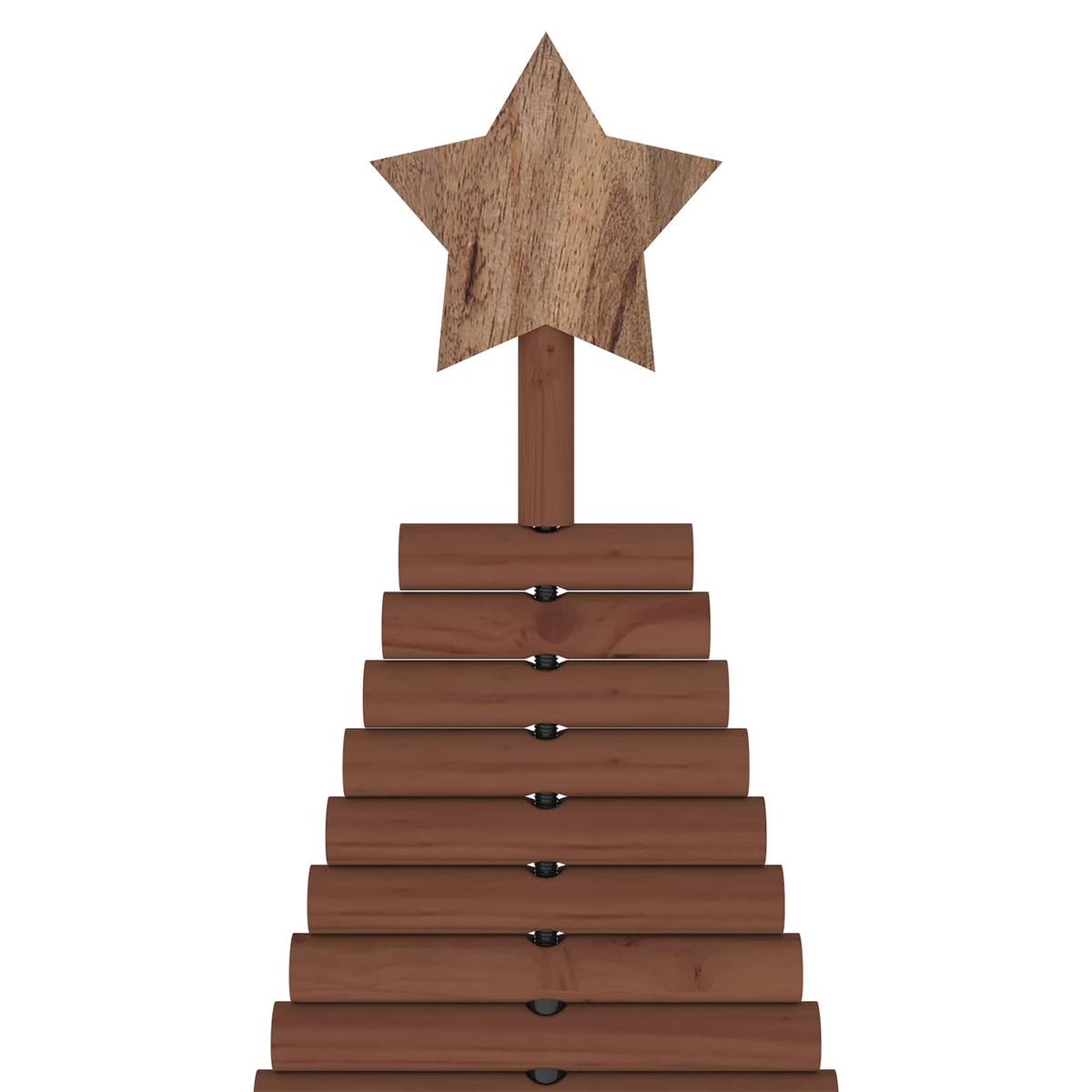 vidaXL Wooden Christmas Tree KOTKA 210 cm Solid Pine Wood