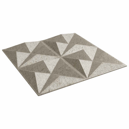 vidaXL Wall Panels 48 pcs Origami beton 50 x 50 cm XPS Foam