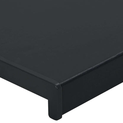 vidaXL Window Sill Anthracite with Wood Grain 160 x 15 x 4.5 cm PVC