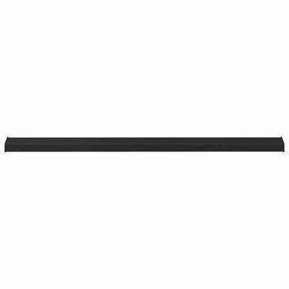 vidaXL Window Sill Anthracite with Wood Grain 160 x 15 x 4.5 cm PVC